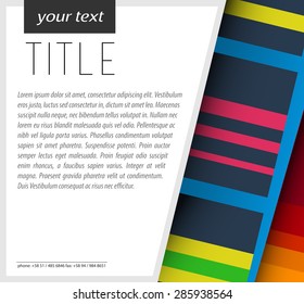 Modern Card Design | EPS10 Vector