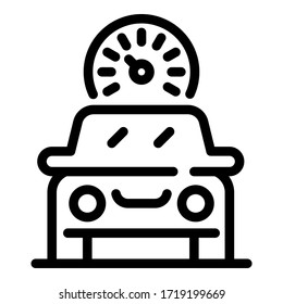 Icono moderno para compartir cartones. Esquema moderno icono vectorial de intercambio de caracteres para diseño web aislado en fondo blanco