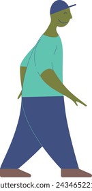Modern cartoons with a relaxed style for the moving animation needs that companies often use