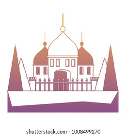 Modern castle icon image