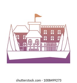 Modern castle icon image
