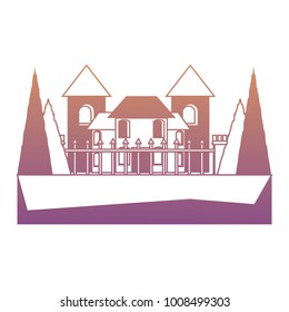 Modern castle icon image