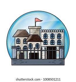 Modern castle icon image