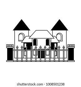 Modern castle icon image
