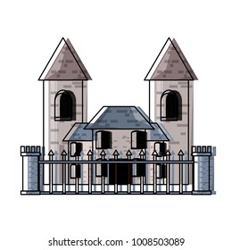Modern castle icon image