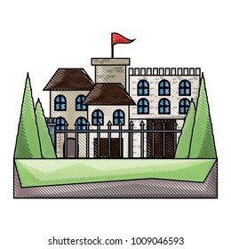 Modern castle icon image