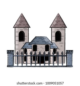 Modern castle icon image