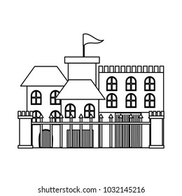 Modern castle icon image