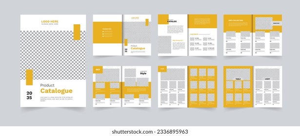 Modern Catalog design or furniture product catalogue design template