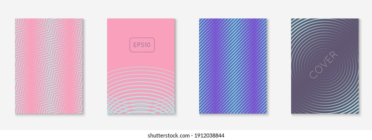 Catálogo moderno. Elegante certificado, diario, banner, concepto de invitación. Morado y turquesa. Catálogo moderno con líneas geométricas minimalistas y formas modernas.