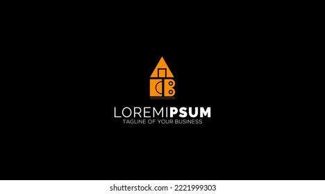 Designsymbol für moderne CB-Letter-Zeichen, Symbol für Vektorvorlage