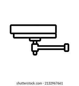Modern CCTV icon vector set. Webcam illustration sign collection. observation symbol.