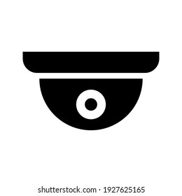 Conjunto de vectores de iconos CCTV moderno. Colección de signos de ilustración de webcam. símbolo de observación.