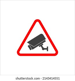 Modern CCTV icon vector. Webcam illustration sign collection. observation symbol