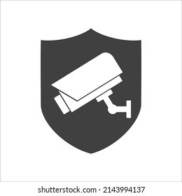 Vector de icono CCTV moderno. Colección de signos de ilustración de webcam. símbolo de observación