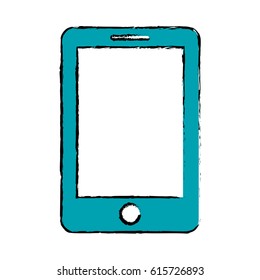 modern cellphone icon image 