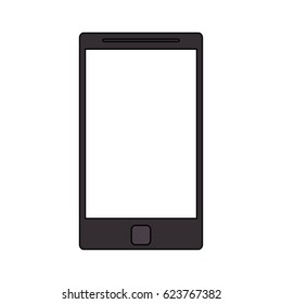 modern cellphone icon image 