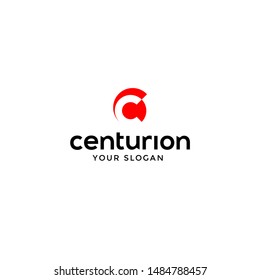 Modern Centurion Spartan Logo Vector