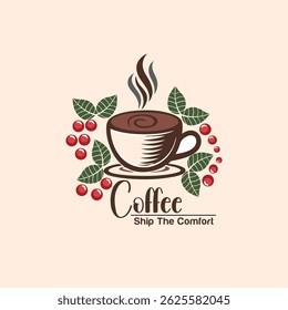 Modern Ceramic Coffee Cup Design Mockup