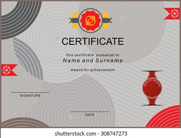 modern certificate