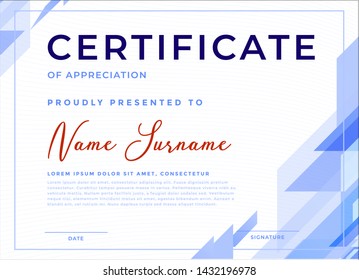 modern certificate for corporate companies and all types business and other sectors - Vector