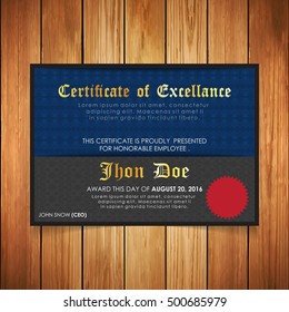 Modern Certificate design