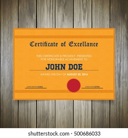 Modern Certificate design