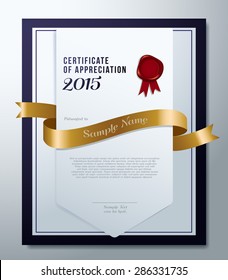 Modern Certificate Template