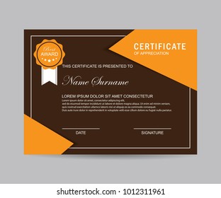 Modern certificate vector