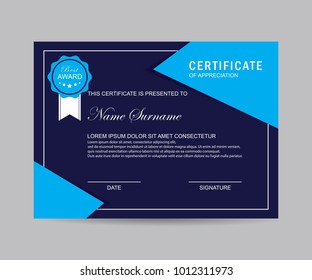 Modern certificate vector