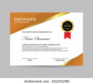 Modern certificate vector