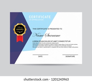 Modern certificate vector
