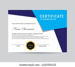 Modern certificate vector