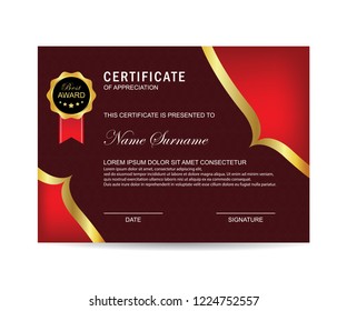 Modern certificate vector