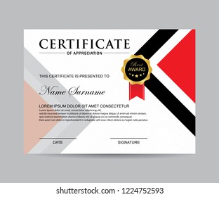 Modern certificate vector