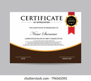 Modern certificate vector