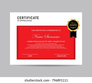 Modern certificate vector