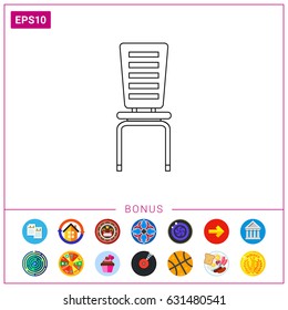 Modern Chair Icon
