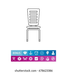 Modern Chair Icon