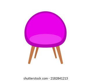 MODERN CHAIR MINIMALIST FLAT ILUSTRATION