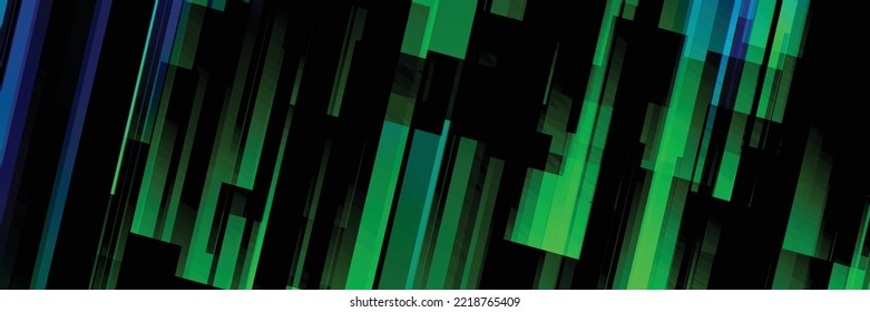 modern chaotic green abstract background