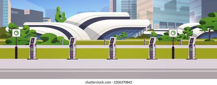 modern charger station with a plug in cable electrified transportation e-motion EV management sustainable transport