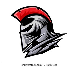 Modern Charismatic Knight Leader Logo