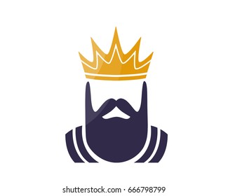 Modern Charismatic Royal King Logo