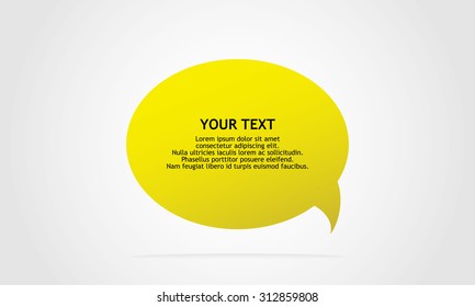Modern chat icon