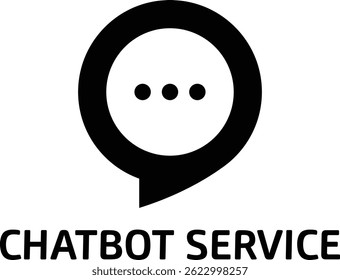 Modern Chatbot Logo Design – A Smart and Engaging Symbol Representing AI-Powered Communication, Virtual Assistance, and Customer Support Technology