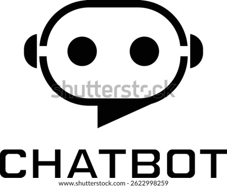 Modern Chatbot Logo Design – A Smart and Engaging Symbol Representing AI-Powered Communication, Virtual Assistance, and Customer Support Technology