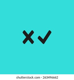Modern Check Mark Icons