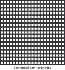 Modern Checkered Pattern Grey and White Texture Chess Print