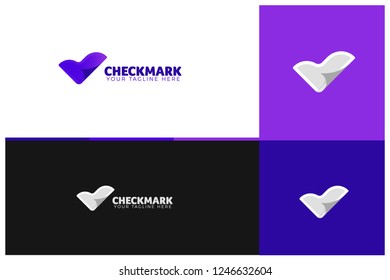 Modern Checkmark Business Logo